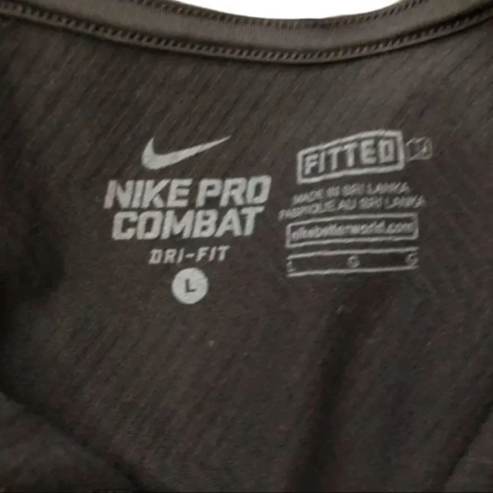Nike Pro Combat Dri-Fit‎ Hyperwarm Lite quarter zip Large